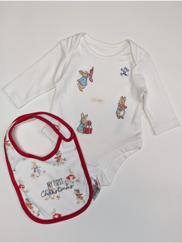 Body+śliniak 0-3 m-ce (50-56 cm) OUTLET
